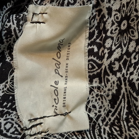 Nicole Paloma Hand Sewn Kamona Cardigan Duster New - Picture 7 of 10